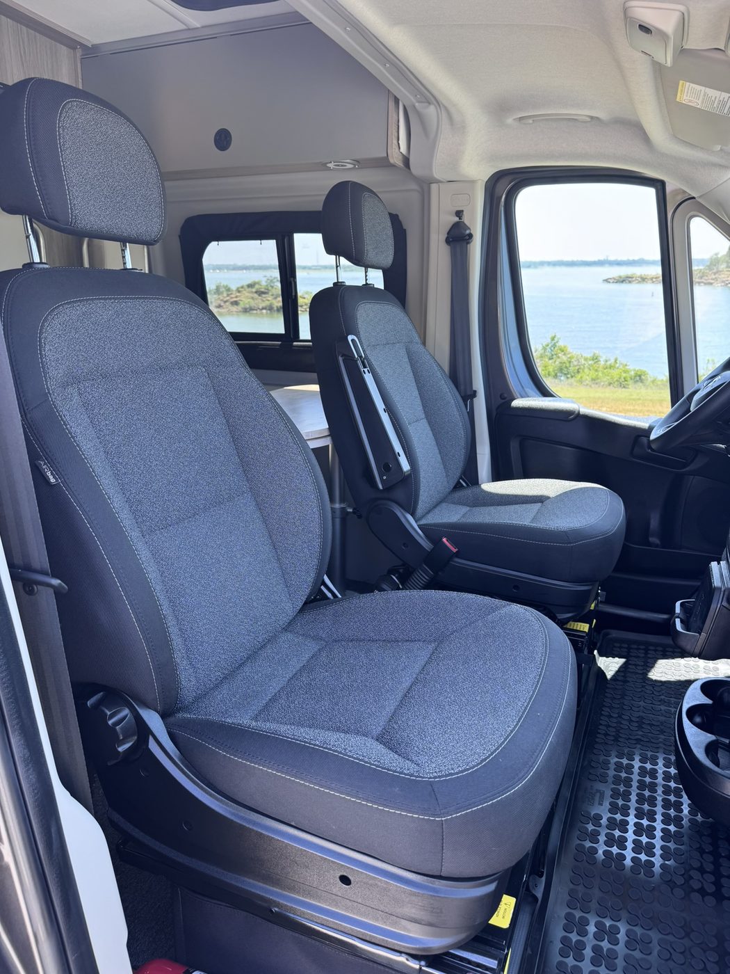 Driver and passenger seats