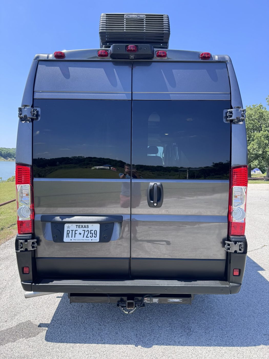 Rear with hitch