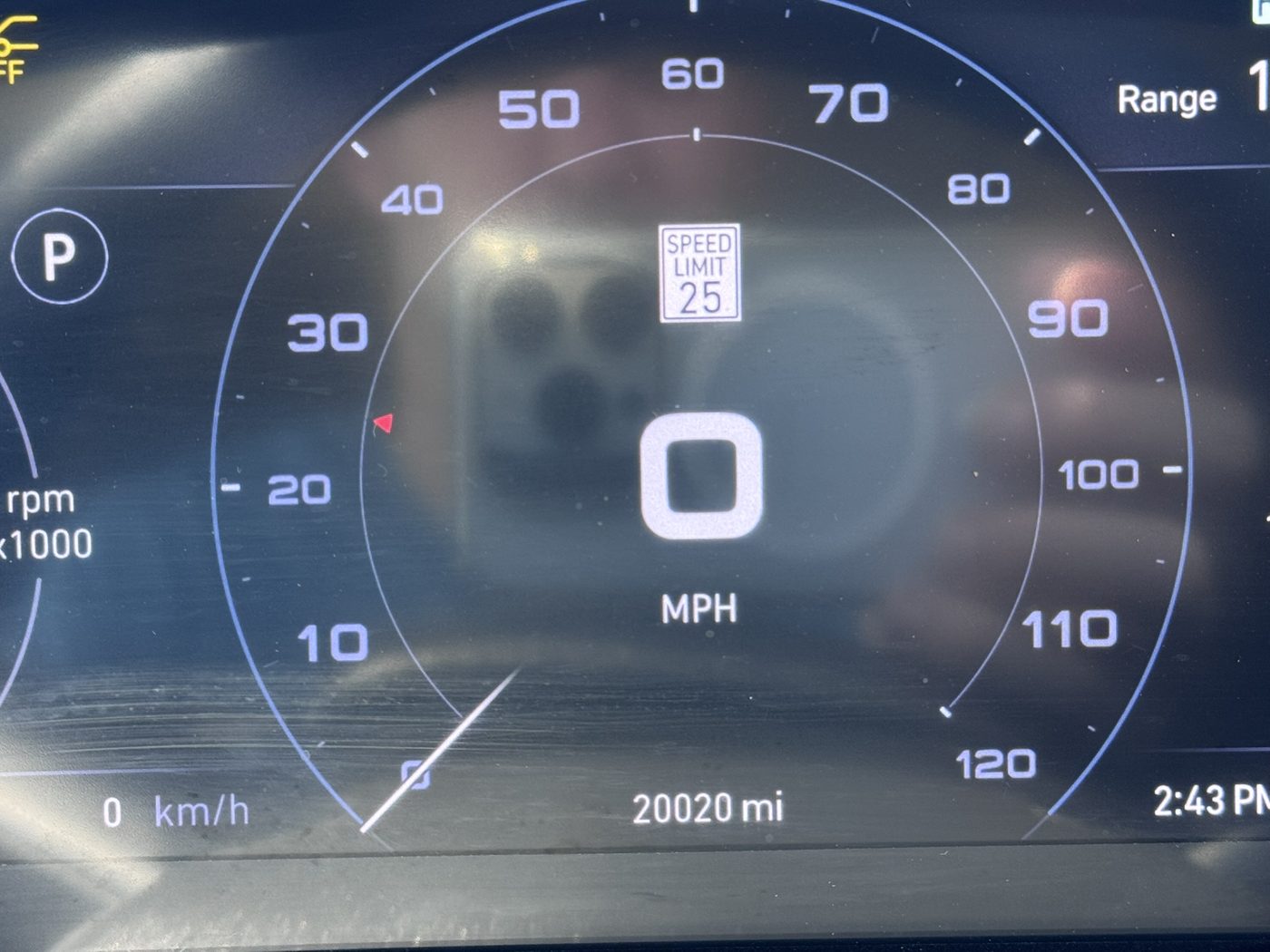 Odometer 20020 miles